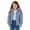 Light Blue, variant on LNMQLPDBS Girls Lightweight Packable Puffer Jacket Hooded Windproof Warm Winter Quilted Down Alternative Outerwear Coat for Casual Daily Outdoor Wear