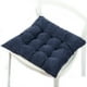thumbnail image 2 of Cojines De Asiento De 40x40 Cm, Cojines De Silla Cuadrados Para Interiores Y Exteriores Decoración De Muebles De Jardín, Cojín De Silla, Color Aleatorio TUNC Sencillez, 2 of 5