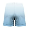 thumbnail image 3 of Mgmyaa Girls Running Shorts Kids Elastic Waist High Waist Casual Short Pants with Pockets, 3 of 5