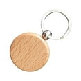thumbnail image 5 of AURARMLET 6Pcs Keychain Supplies Round Pendant for Diy Projects Keyring Making Men Lovers present Giving, 5 of 8
