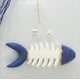 thumbnail image 4 of Xihbxyly Letrero de Madera con Forma de Espina de Pescado, Decoración Náutica Artesanal para Pared, Diseño Vintage de Pez, Adorno Playero, para Uso En Interiores y Exteriores, para Cocina, Baño, 27,9, 4 of 7