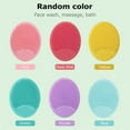 thumbnail image 5 of Facial Brush Silicone Cleansing Pad Pore Cleansing Pad Acne Removal Facial Brush Baby Shower Tool Brush Random Colors, 5 of 6