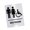Silver-A, variant on Stainless Steel Unisex Bathroom Signage for Public Space Enhancing User Experience with Clear Indication
