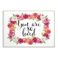 thumbnail image 5 of The Stupell Home Decor Collection You Are So Loved Floral Wreath Wall Plaque Art, 10 x 0.5 x 15, 5 of 5