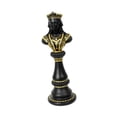thumbnail image 3 of Estatua de ajedrez internacional, figura de resina, adorno artesanal único y elegante para mesa. Reina, 3 of 9