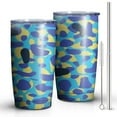 thumbnail image 2 of Camouflage 20oz Coffee Tavel Tumblers, Stainless Steel Mobile Tumbler, Vacuum Insulated Coffee Mug with Lid, Spill-Proof Travel Cup for Hot & Cold Drinks, 2 of 6