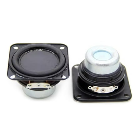 Tmboryuu 2Pcs Portable Full Range Audio Speaker 47mm 4 Ohm 15W Bass Sound Amplifier LoudSpeaker DIY Bluetooth Speakers