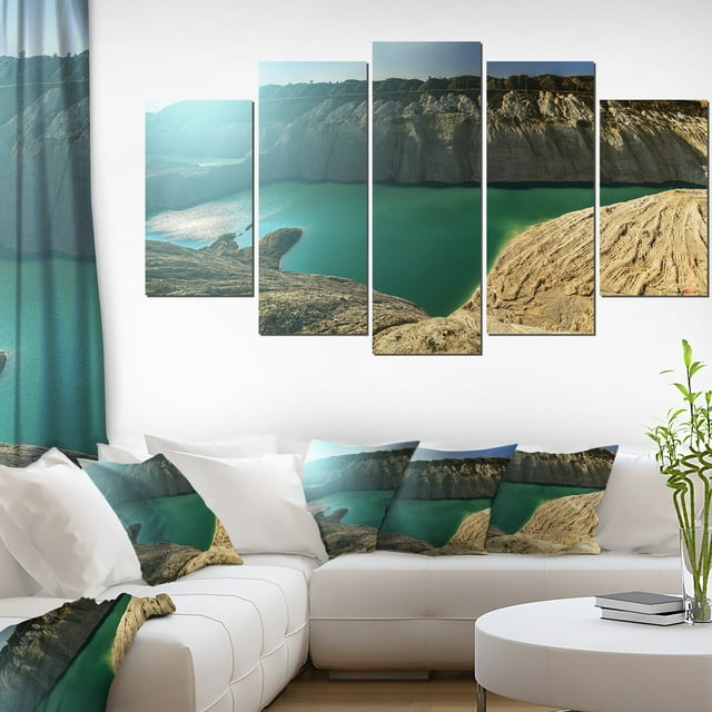 Quarry dans Belarus Panorama