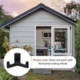 thumbnail image 3 of 10pcs Tool Hooks for Shed,Plastic Garage Organization Tools Garden Tool Hooks Shed Organization Accessories, 3 of 5