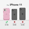 thumbnail image 2 of for iPhone 15 Plus Case, Heavy Duty Shockproof Protection Phone Cases, Anti-Drop, Triple Layer Transparent Protective Cover Compatible with iPhone 15 Plus, 6.7 inch,Crystal Pink, 2 of 6