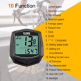 thumbnail image 3 of Ordenador de bicicleta con cable pantalla LCD cronómetro Digital para ciclismo accesorios para ciclismo, 3 of 9