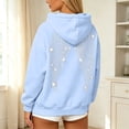 thumbnail image 6 of vigerkar Womens Rhinestone Wings Zip Up Hoodie Long Sleeve Fall Jacket S-3XL (Light Blue, L), 6 of 6