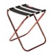 thumbnail image 3 of Silla plegable portátil + bolsa de transporte para acampar al aire libre y pescar negro, 3 of 9