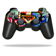 Protective Vinyl Skin Decal Skin Compatible With Sony PlayStation 3 PS3 Controller wrap sticker skins Loud Graffiti