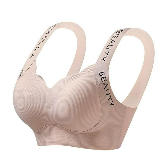 APEXFWDT Light Minimizer Bras for Women Plus Size No Underwire Full Coverage Bralettes Womens Lace Wireless Everyday T Shirt Bra