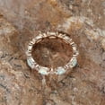 thumbnail image 2 of Oval Cut 2Ct Lab Created Opal Wedding & Engagement Ring 14K Yellow Gold Plated, 2 of 3