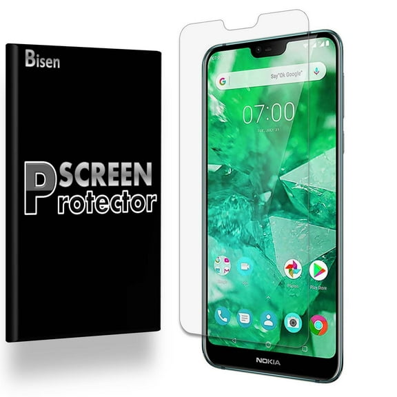 Fit For Nokia 7.1 [4-Pack BISEN] Ultra Clear Screen Protector, Anti-Scratch, Anti-Shock