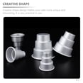 thumbnail image 6 of 4Pcs Miniature Cake Molds 3-tier Cake Molds Cupcake Baking Molds Chocolate Pudding Cups, 6 of 6