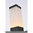thumbnail image 2 of Living District Raine Applique Murale LED Moderne Intégrée Lentille Acrylique Noire, 2 of 2