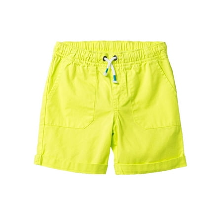 Cat & Jack Little Boys Pull-On Drawstring Casual Shorts Yellow