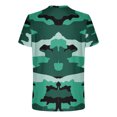 thumbnail image 3 of Camisetas de Manga Larga para Hombres Imprimir Casual Cuello Redondo Camiseta de Manga Corta, Camisetas de Manga Larga para Hombres Algodón, 3 of 5