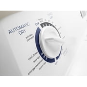 Amana 6.5 cu ft 240 mV White Electric Automatic Dryer