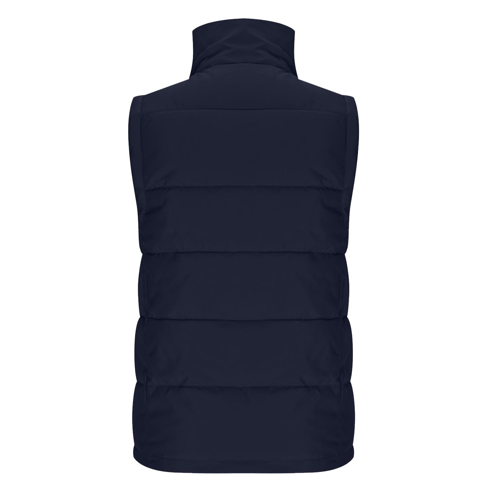 JGGSPWM Women's Lightweight Breathable Travel Hiking Waistcoat Jacket Spring Fall Sleeveless Comfy Coat Outwear Work Vest Blue M