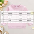 thumbnail image 3 of Xyant Cousin Crew Matching Outfit Kids Newborn Baby Girl Bubble Romper Long Sleeve Toddler Girl Sweatshirt Fall Winter Clothes (Pink,12-18 Months), 3 of 8
