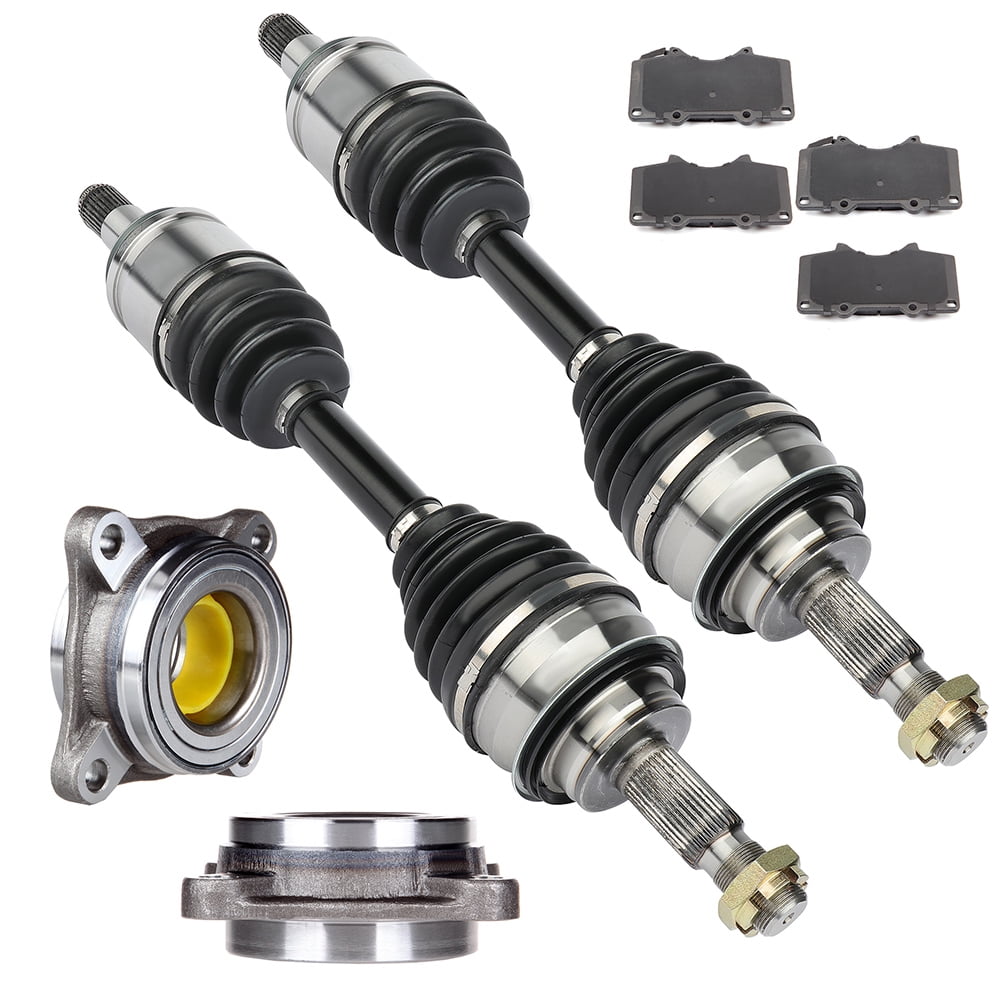 ECCPP CV Axle Drive Shafts Brake rotor Kit Replacement for Lexus for