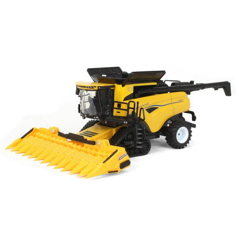 チャンビン　hop ラキドロ　withfans 1/64 New Holland CR9.90 Tracked Combine with Both Headers, 2023