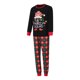 thumbnail image 3 of Pijamas navideños Fiomva para la familia, conjunto de pijamas a juego con pantalones de rayas navideñas, pijamas para niños, mujeres y hombres, 3 of 8
