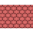 thumbnail image 1 of Ahgly Company Indoor Rectangle Patterned Bean Red Area Rugs, 7' x 9', 1 of 6