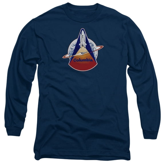 Nasa - Sts 1 Mission Patch - Long Sleeve Shirt - X-Large