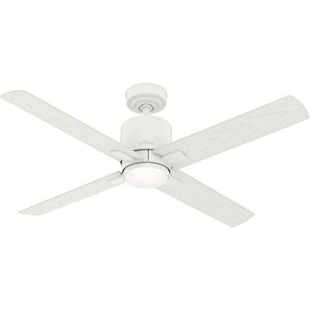

JSTCL Visalia Indoor / Outdoor Ceiling Fan with LED Light and Remote Control52 Matte White