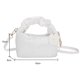 thumbnail image 2 of Bolso de hombro Felpa Moda Cloud Fold PU Correa Bolso Casual para fiesta Blanco, 2 of 9