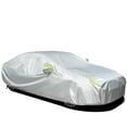 thumbnail image 2 of Car Cover for Sedan Waterproof All Weather Universial Indoor Outdoor Auto Cover Sun UV Snow Dust Resistant Protection Cover, Size L, 185x71x59 inches, 2 of 9