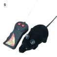 thumbnail image 2 of Flmtop Pet Cats Kitten Funny Wireless Remote Control False Mouse Plush Doll Playing Toy Black, 2 of 9