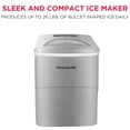 thumbnail image 4 of Frigidaire 26lbs. Portable Countertop Ice Maker (Bullet Ice)- Silver, 4 of 15