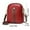 Red, variant on Xfvqtps New Womens Purse Vertical Version Solid Color Simplicity Large Capacity Texture Grace Leather Inclined Shoulder Bag Black