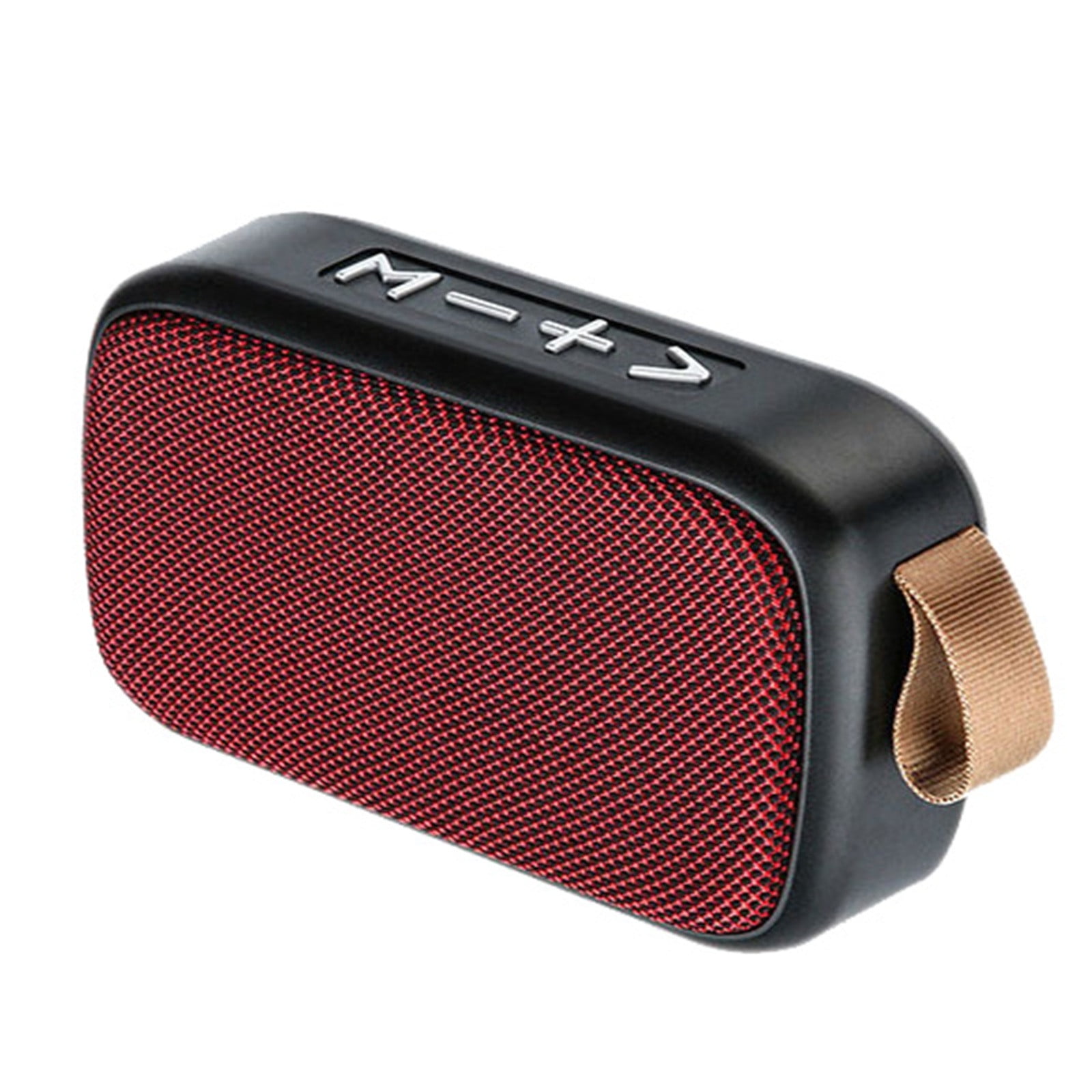 SC208 4.0 Wireless Bluetooth Speaker Stereo Subwoofer Support FM TF USB Red 