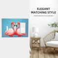 thumbnail image 5 of Flamingo Switch Cover Decorative Wall Plate 3-Gang 2-Toggle 1-Decor Standard Size, 5 of 5