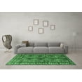 thumbnail image 3 of Ahgly Company Indoor Square Persian Emerald Green Traditional Area Rugs, 6' Square, 3 of 4