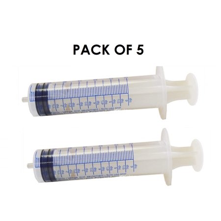 Oral Syringe - 30 mL - Best for dispensing liquids and oils - Individually Wrapped - 5 pcs by Sponix (Best Size Syringe For Shooting Up)