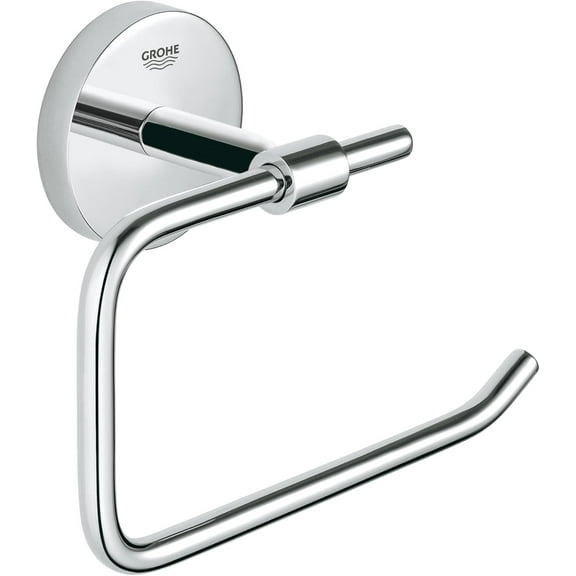 Grohe 40457001 BauCosmopolitan Paper Holder without cover, Starlight Chrome