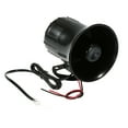 thumbnail image 1 of Up Car Motorcycle Megaphone 6 Tone Loud Speaker Traditional Hooter Ringing Fire Alarm Wailing Ambulance Blaring  Siren, 1 of 7