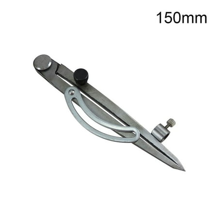 

High Quality Compass-Circle Maker Leather Craft Tool Craftsman Architect Student Carpenter Adjustable Scriber 150 250mm 300mm Steel Wing Scriber Steel Wing Divider 150MM