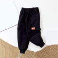 thumbnail image 1 of 3T Cargo Pants Boys Casual Cargo Sweatpants Elastic Waist Drawstring Sweat Pants Teens Active Workout Joggers Pant with Pockets Solid Color Lightweight Joggers Hiking Running Pants My Orders, 1 of 3