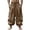 c-20Coffee75, variant on PIMSSY Men Pants Linen Pants Summer Pants Loose Pants Drawstring Elastic Waist Wide Leg Plain Grain Comfortable Full Length Outdoor Yoga Fitness Fashion Pants Male Holiday Solid Color Slacks