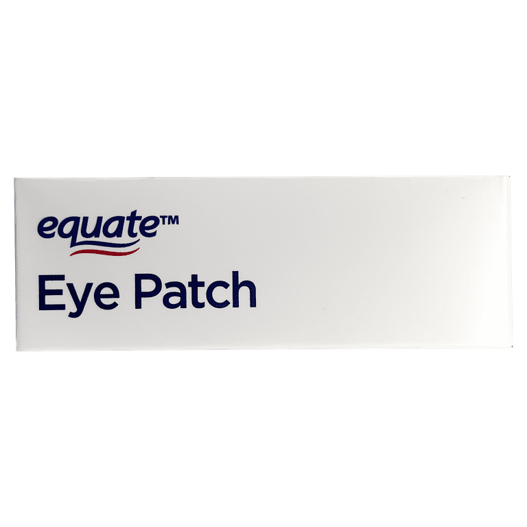 Equate Eye Patch, Contoured Fit for Maximum Comfort, Black, 1 Count, One Size