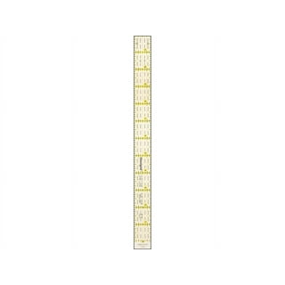  WhisperDream Acrylic Sewing Ruler - 2 Pack Yellow